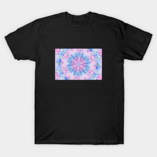 Powder Pink and Blue T-Shirt